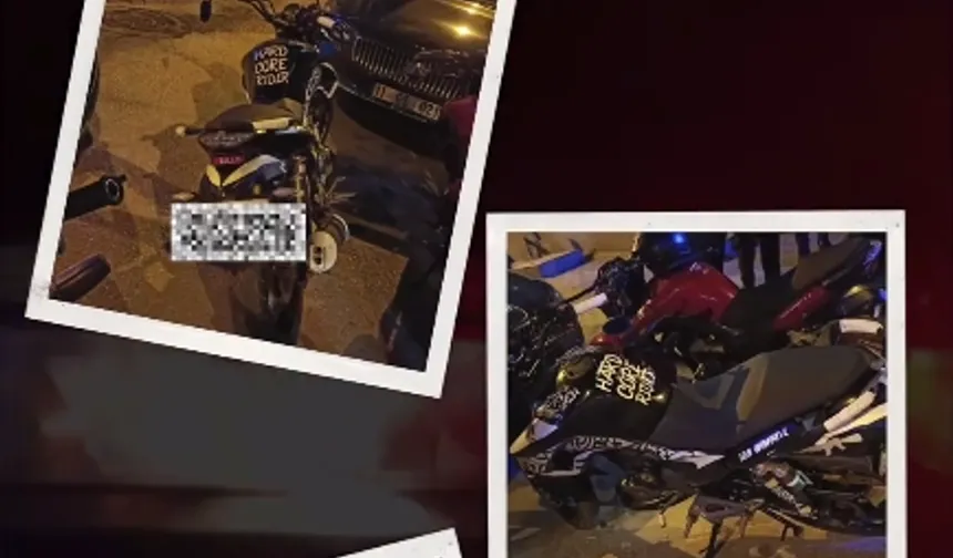 Bilecik’te rahatsız edici motosiklet sürücülerine gereği yapıldı!