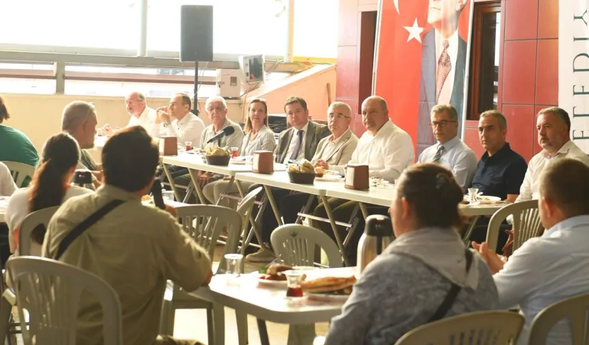 Bursa Osmangazi’de halkla buluşmalar sürüyor
