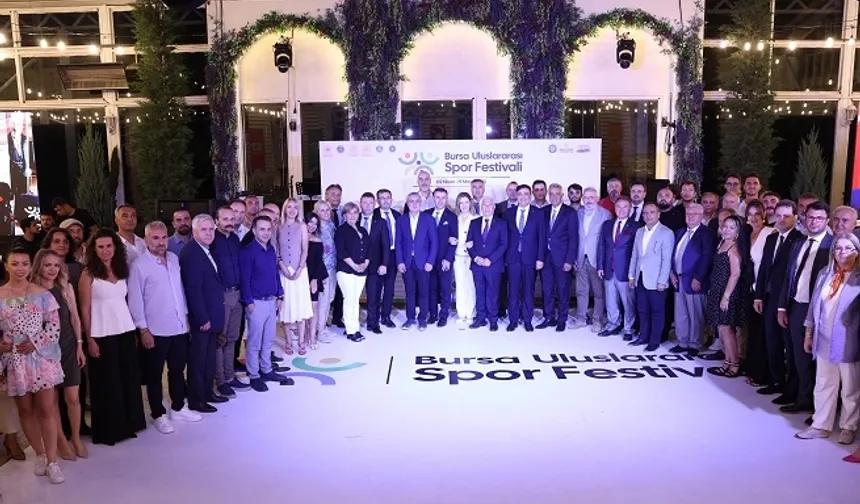 Bursa Uluslararası Spor Festivali’ne 100 bin sporcu katıldı