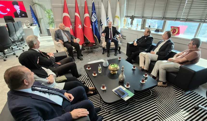 BUSİAD temiz Nilüfer Çayı için Mustafa Bozbey’le görüştü