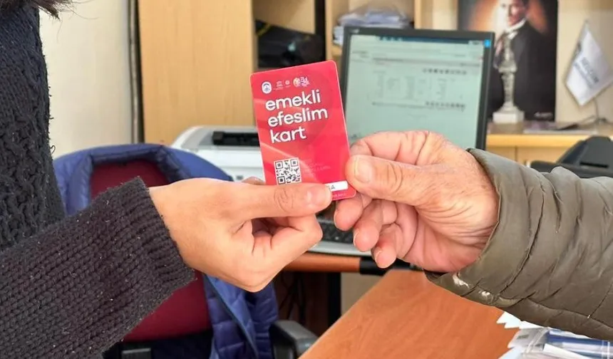 Efes Selçuk Belediyesi'nden emekliye destek