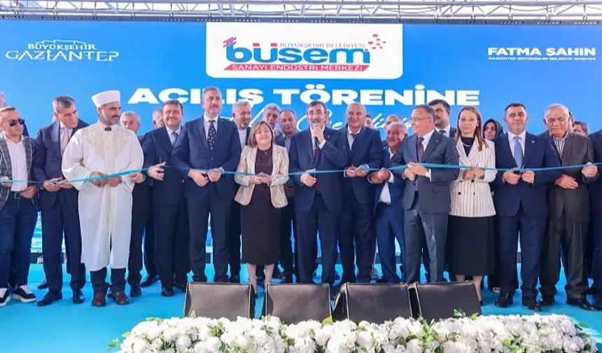 Gaziantep BÜSEM hizmete açıldı