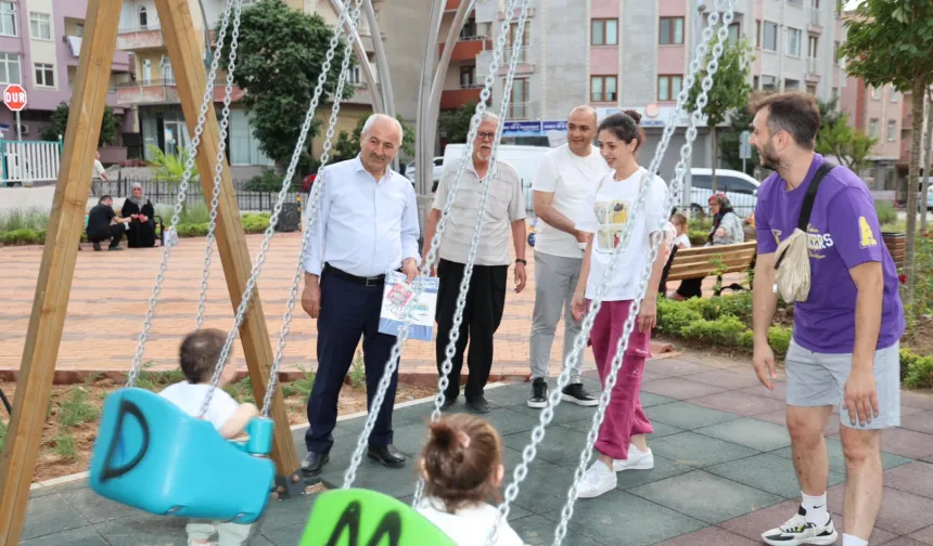 Gebze'de Başkan Büyükgöz'den Arapçeşme Parkı'na yakın mercek