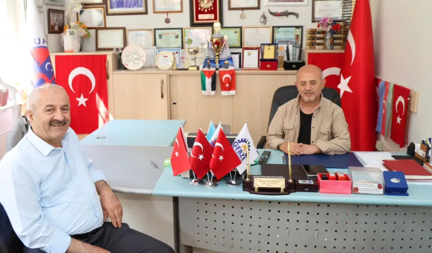 Gebze'de Başkan Büyükgöz'den muhtarlara ziyaret