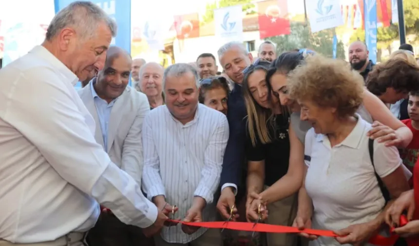 Güzelbahçe Belediyesi’nden çifte açılış sevinci