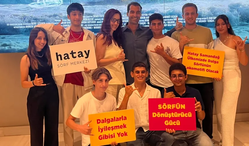 Hatay Sörf Merkezi “Hayatın Çizgisi”yle perdede