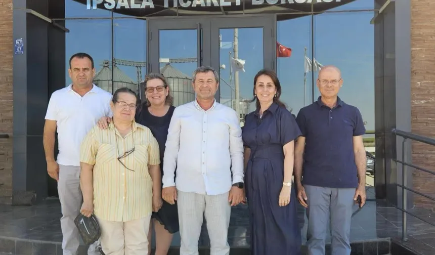 İpsala Kadın Girişimciler Kooperatifi’nden Ticaret Borsası’na işbirliği ziyareti