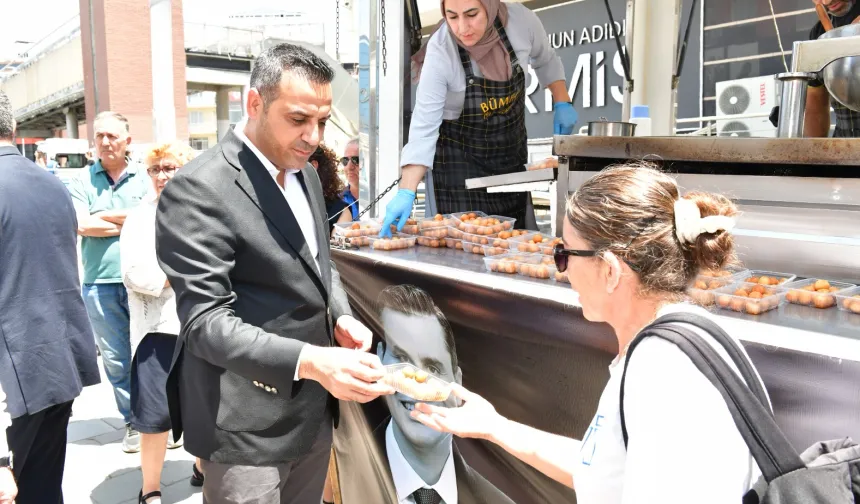İzmir Çiğli'den Ferdi Zeyrek için lokma ikramı