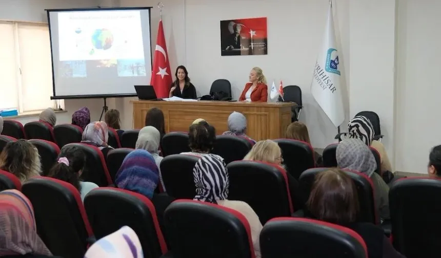 Kadınlara iklim değişikliği semineri