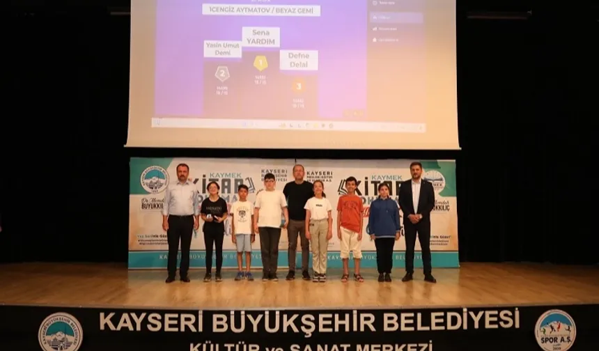 KAYMEK 4. Kitap Okuma Yarışması'nın kazananları belli oldu