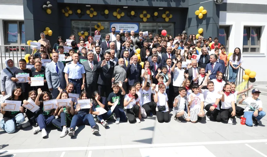Kayseri Melikgazi'de karne heyecanı