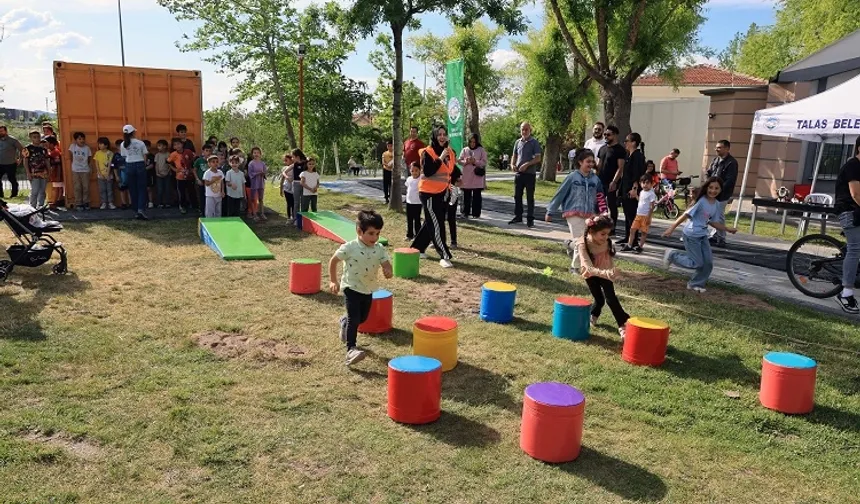 Kayseri Talas'tan "Dünden Bugüne Çocuk Oyunları Şenliği"