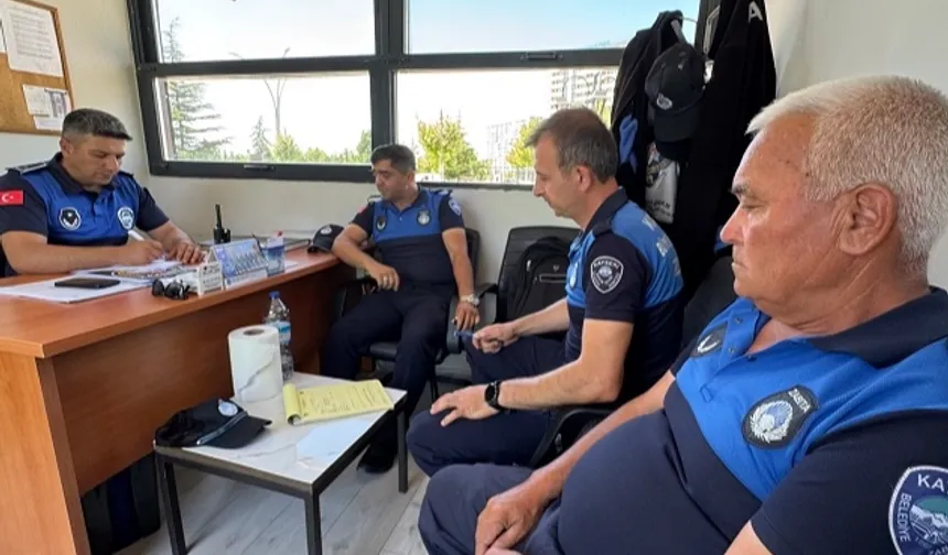Kayseri zabıtası kesintisiz görevde
