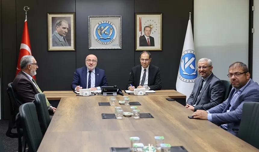 KAYÜ ile Kayseri İl Sağlık Müdürlüğü'nden iş birliği protokolü