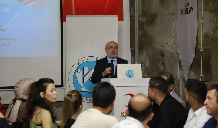 KAYÜ’den "Bilim Kafe" etkinliği