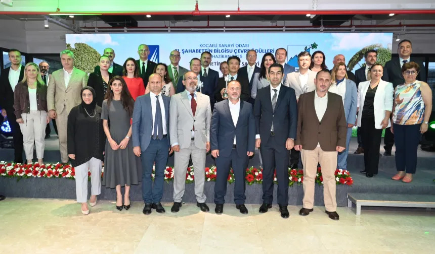 Kocaeli’de çevre bilinci ödüllendirildi