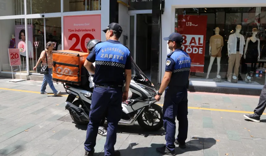 Kocaeli'de yaya güvenliği için motosikletlilere sıkı denetim