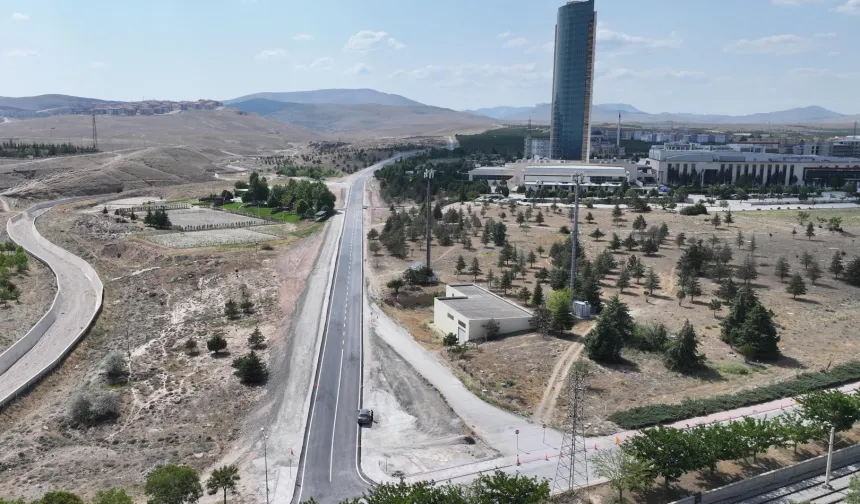 Konya'da Ardıçlı yolu modernleşti, kampüs trafiği rahatladı