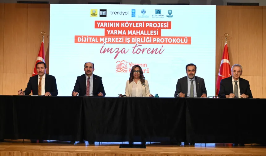 Konya’da "Yarının Köyleri" ile kırsal hamle