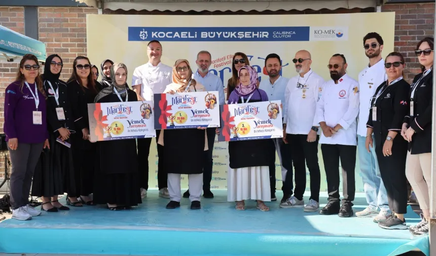 Lezzetle yarışan eller MARİFEST’te buluştu