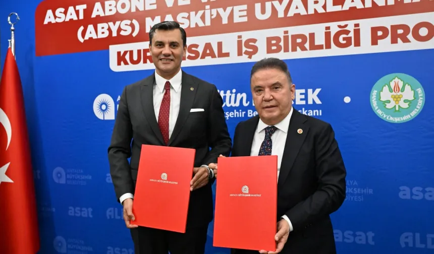 Manisa ve Antalya arasında dijital altyapı iş birliği