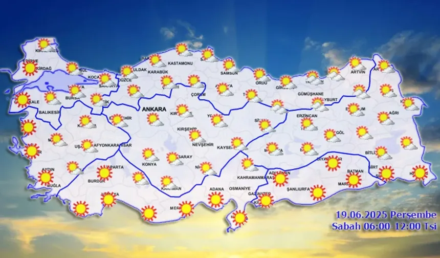 Meteoroloji'den bugün uyarı yok! Rüzgar hafif...