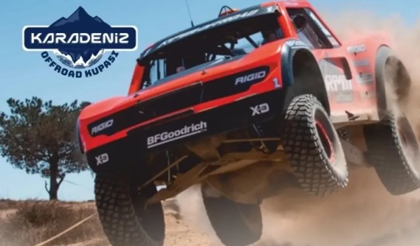 Off-road Karadeniz Kupası yarışları Ordu'da