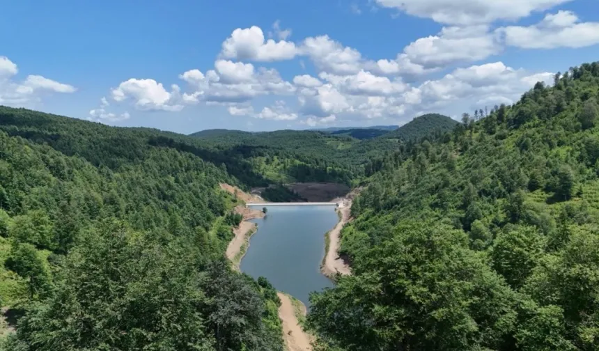 Ordu'da Kumru Barajı tamamlandı