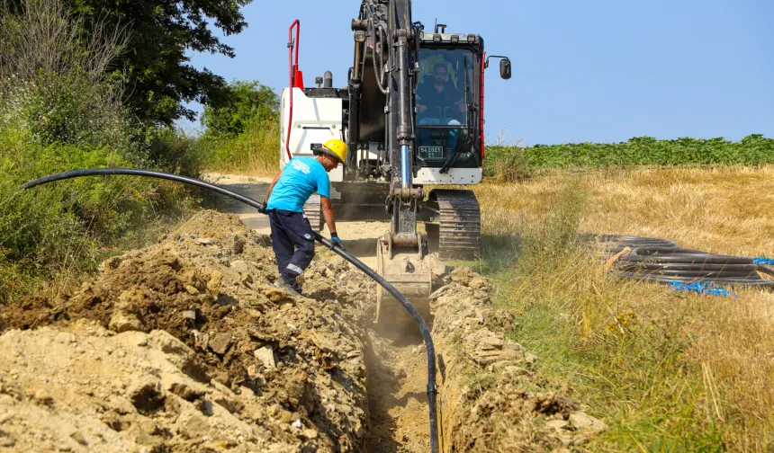 Sakarya'nın iki mahallesine daha kesintisiz içme suyu hazırlığı