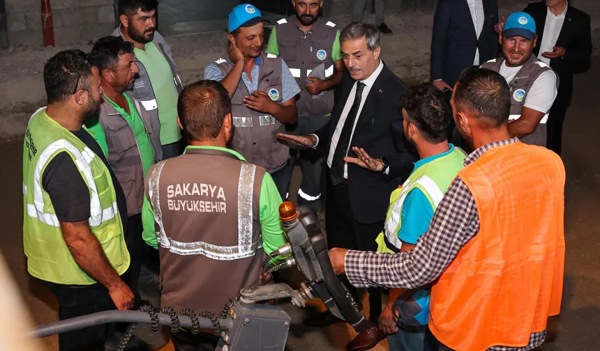 Sakarya’ya modern ulaşım hamlesi: Metrobüs projesi hızla ilerliyor