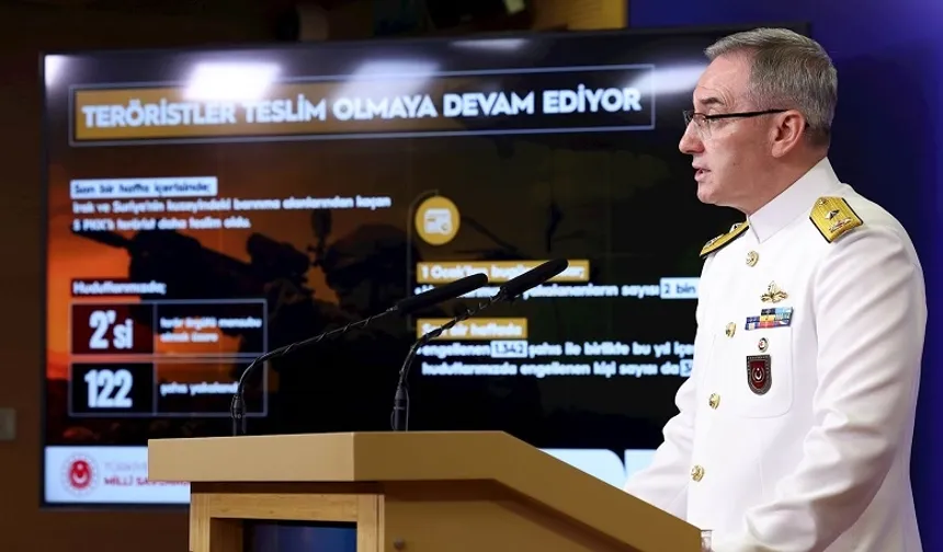 Teröristler teslim oluyor, sınır güvenliği güçleniyor