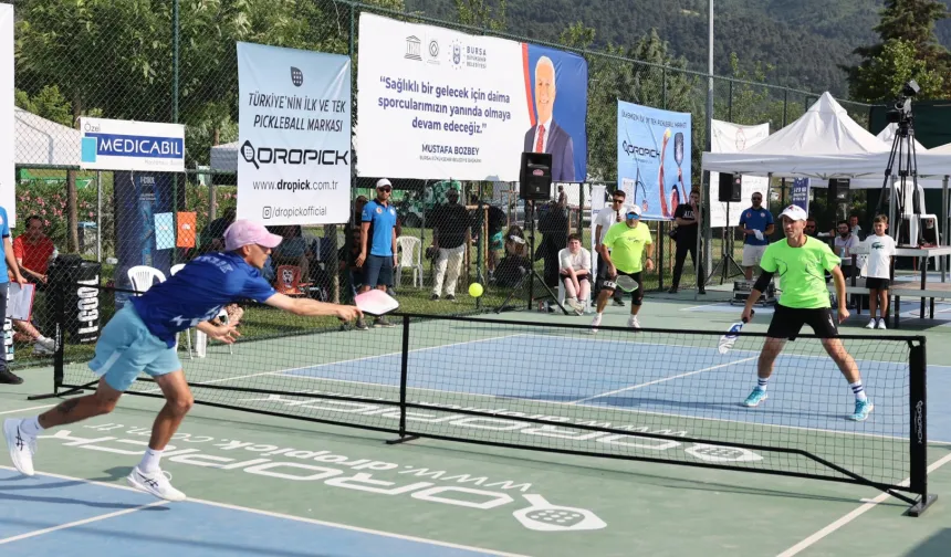 Türkiye Pickleball'da ilk şampiyonlar Bursa'da belli oldu