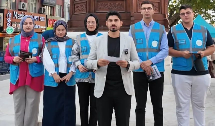 AK Parti Bursa Osmangazi gençliğinden 'Srebrenitsa' hassasiyeti