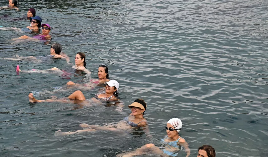 Antalya'da güne sağlıklı başlangıç