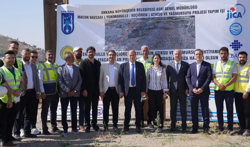 ASKİ Macun Havzası Atık Su Projesi'ni hayata geçiriyor