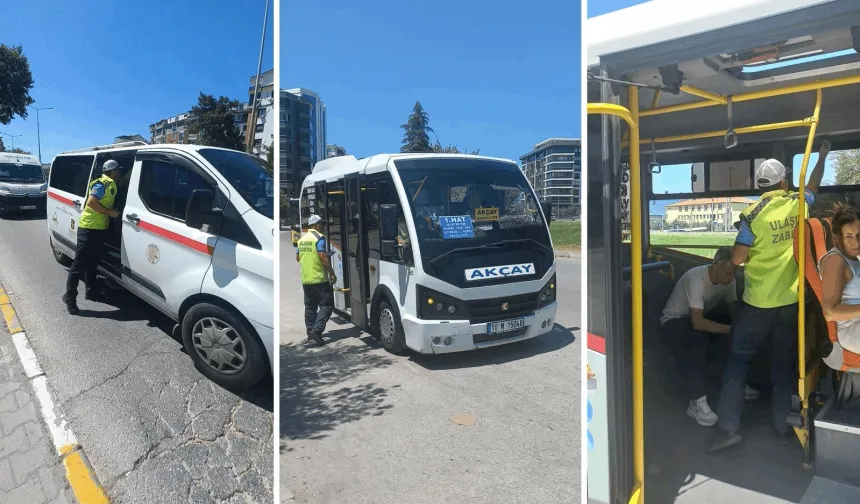 Balıkesir Büyükşehir’den toplu taşımaya denetim