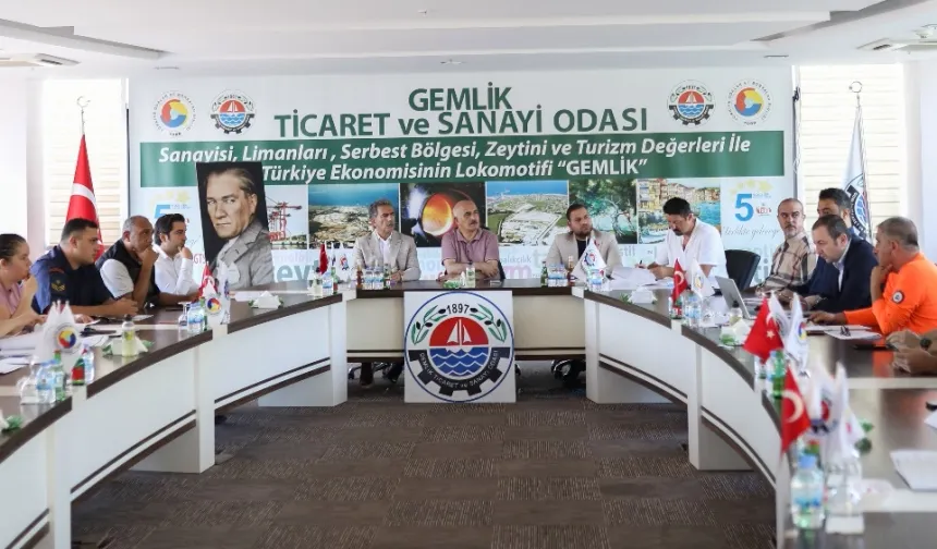 Bursa Gemlik’te afetlere önceden hazırlık