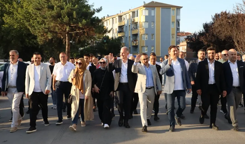 Bursa İnegöl’de 38. Uluslararası Kültür Sanat Festivali renkli görüntülerle başladı