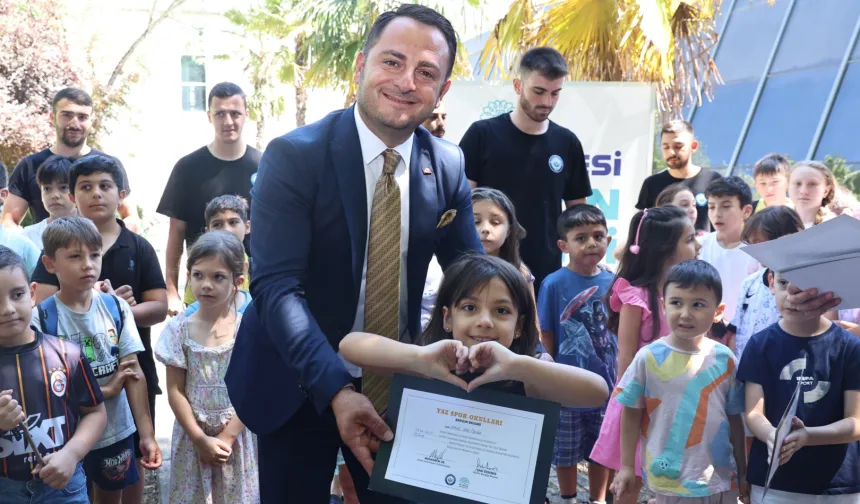 Bursa Nilüfer'de 'Yaz Spor'larında ilk dönem tamamlandı