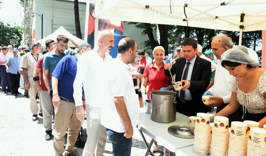 Bursa Osmangazi’de aşure ve dua