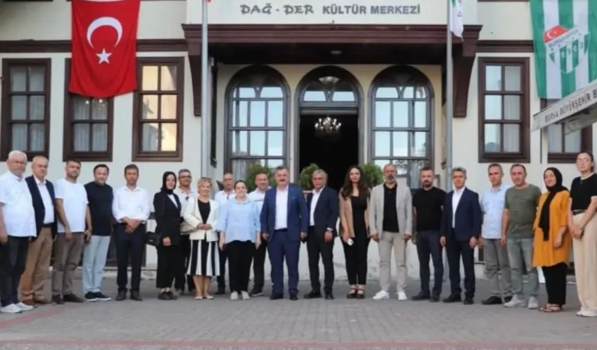 Bursa'da Anahtar'dan DAĞDER'e ziyaret