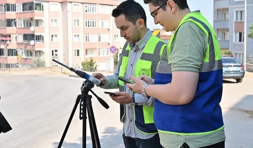 Bursa’da çevresel gürültü ölçümü yapıldı