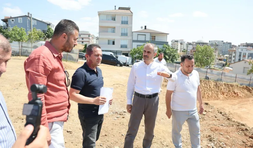 Çayırova'ya Kültür Evi ve Amfitiyatro hazırlığı