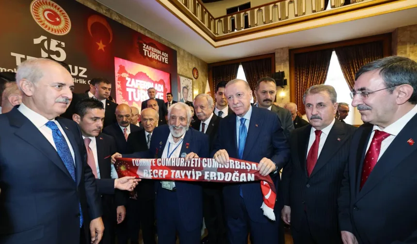 Cumhurbaşkanı Erdoğan: 15 Temmuz, milletin şanlı destanıdır