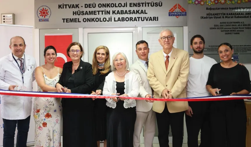 DEÜ’de yenilenen Onkoloji laboratuvarı hizmete açıldı