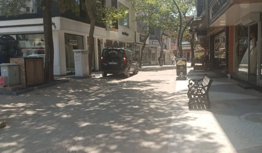 Edirne'de Kunduracılar Çarşısı esnafından sitem
