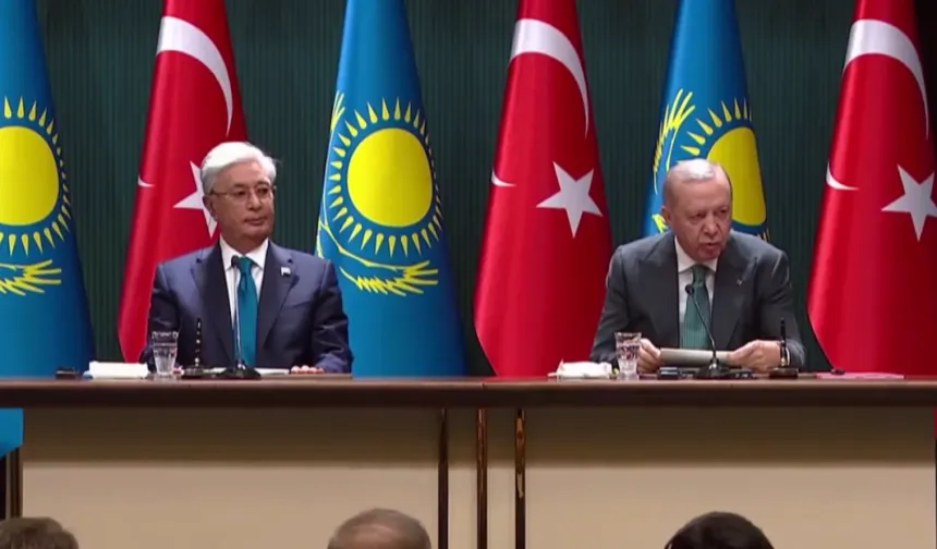 Erdoğan ve Tokayev’den enerji, savunma ve Filistin vurgusu