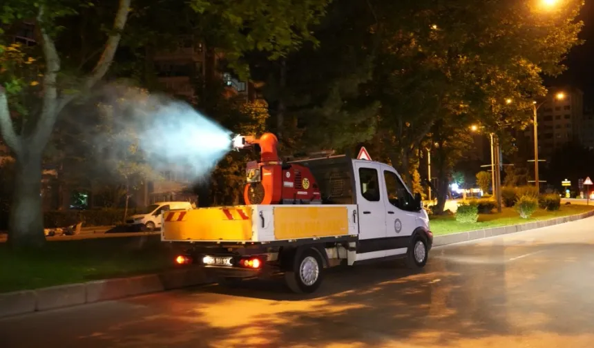 Eskişehir Büyükşehir'den haşerelerle yoğun mücadele