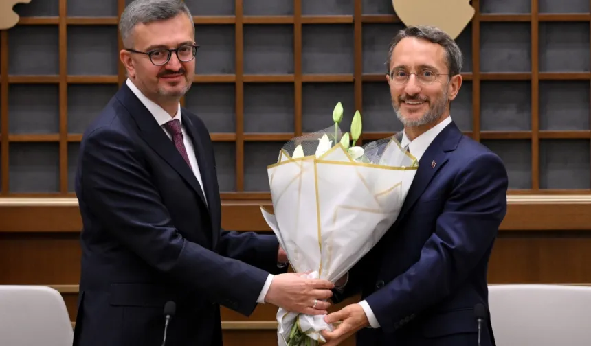 İletişim Başkanlığı'nda devir-teslim tamam