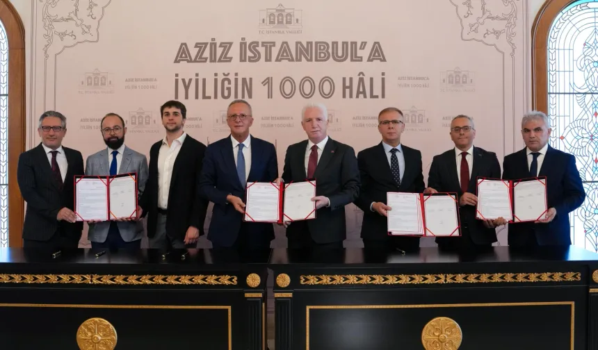 İstanbul'da Recep Tayyip Erdoğan İHL Yurdu için protokol